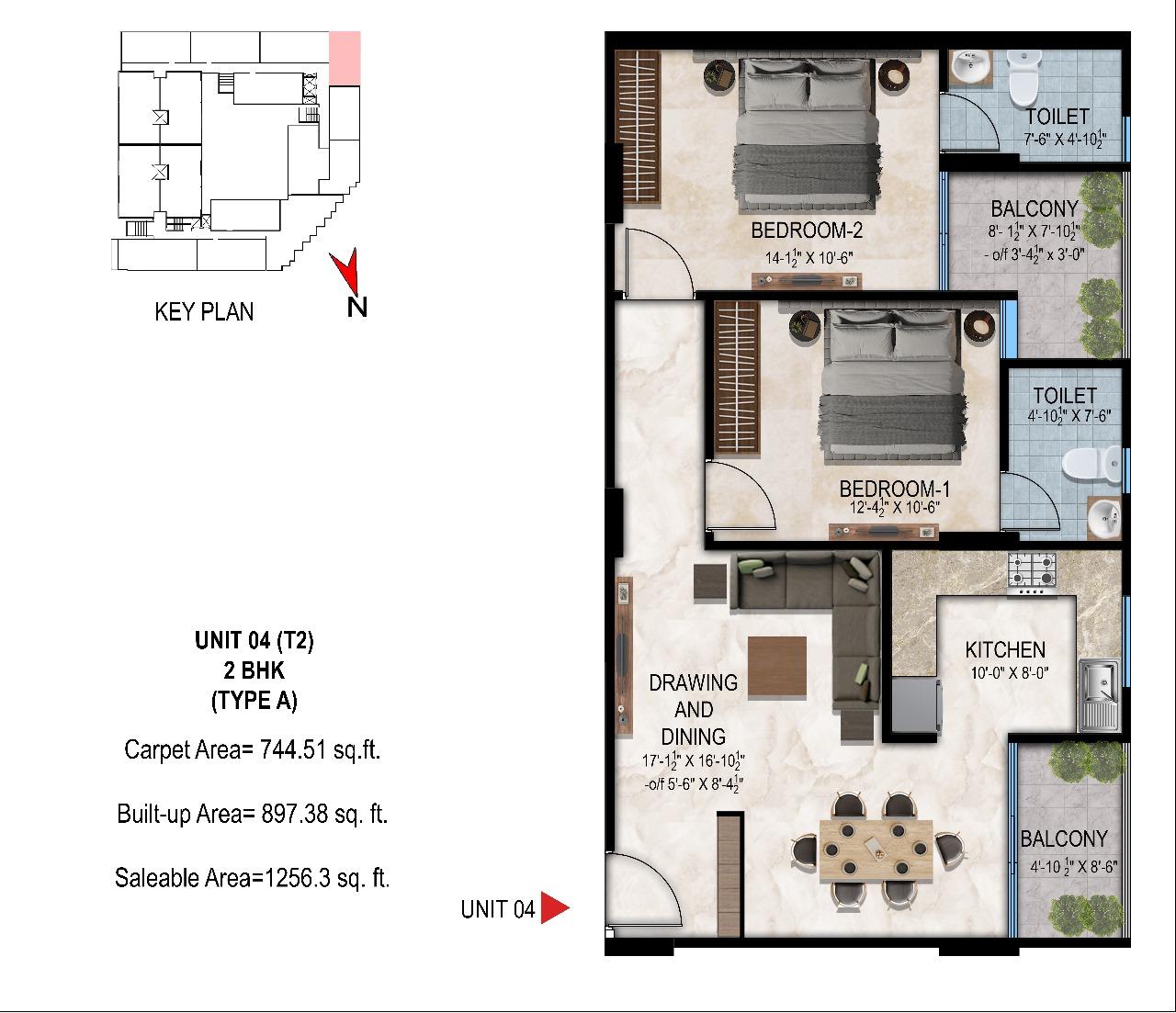 Artemis 2 BHK layout