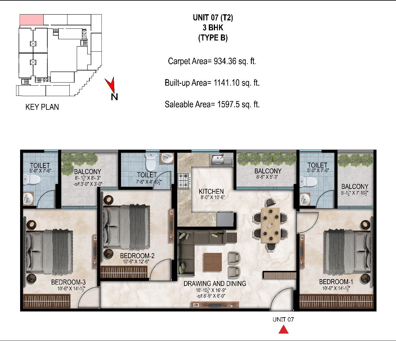 Artemis 3 BHK layout