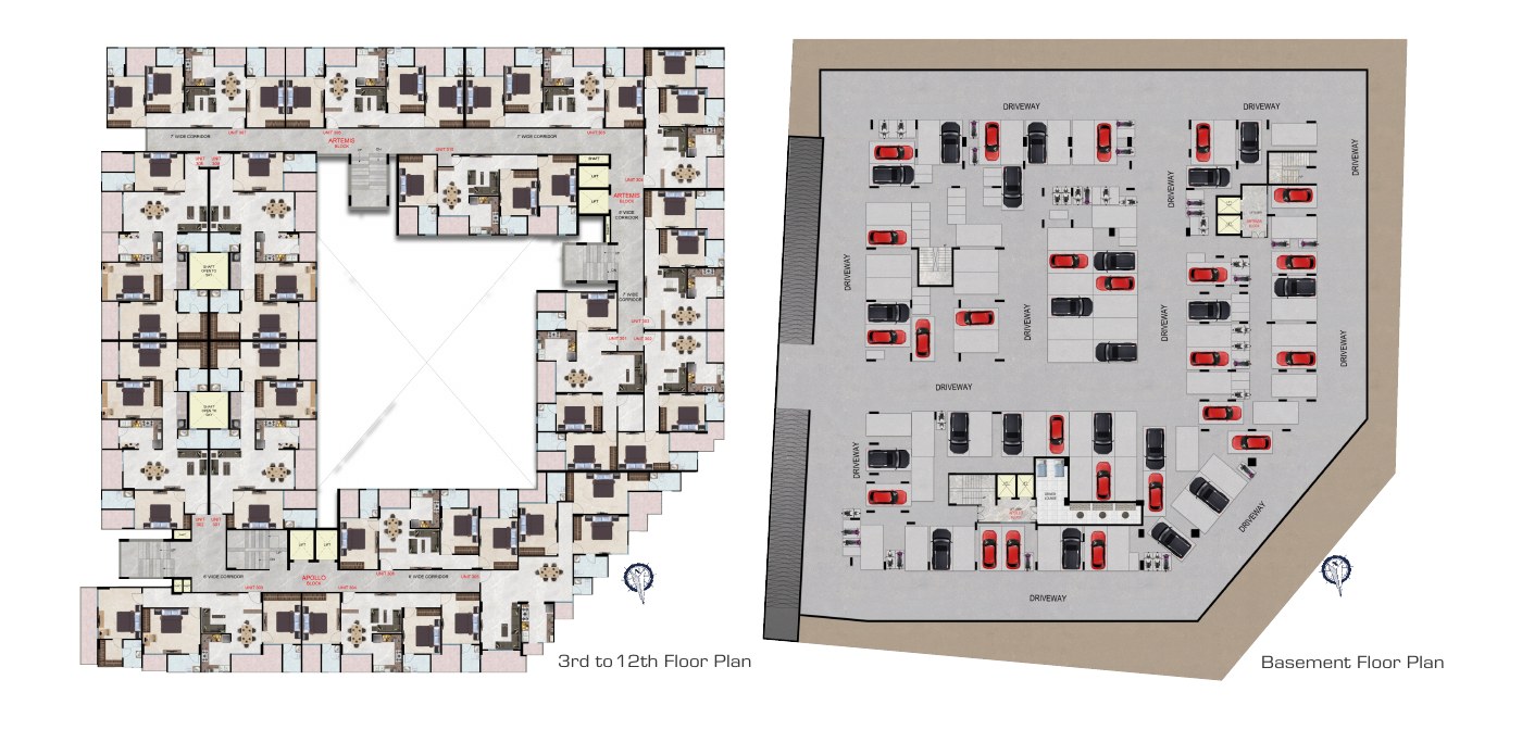 Typical Floor Planning